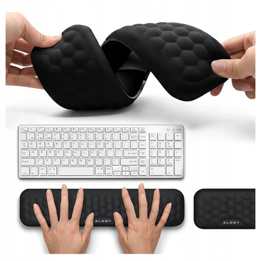 Alogy ErgoSupport™ riešų atramų rinkinys klaviatūrai ir pelei su Memory Foam