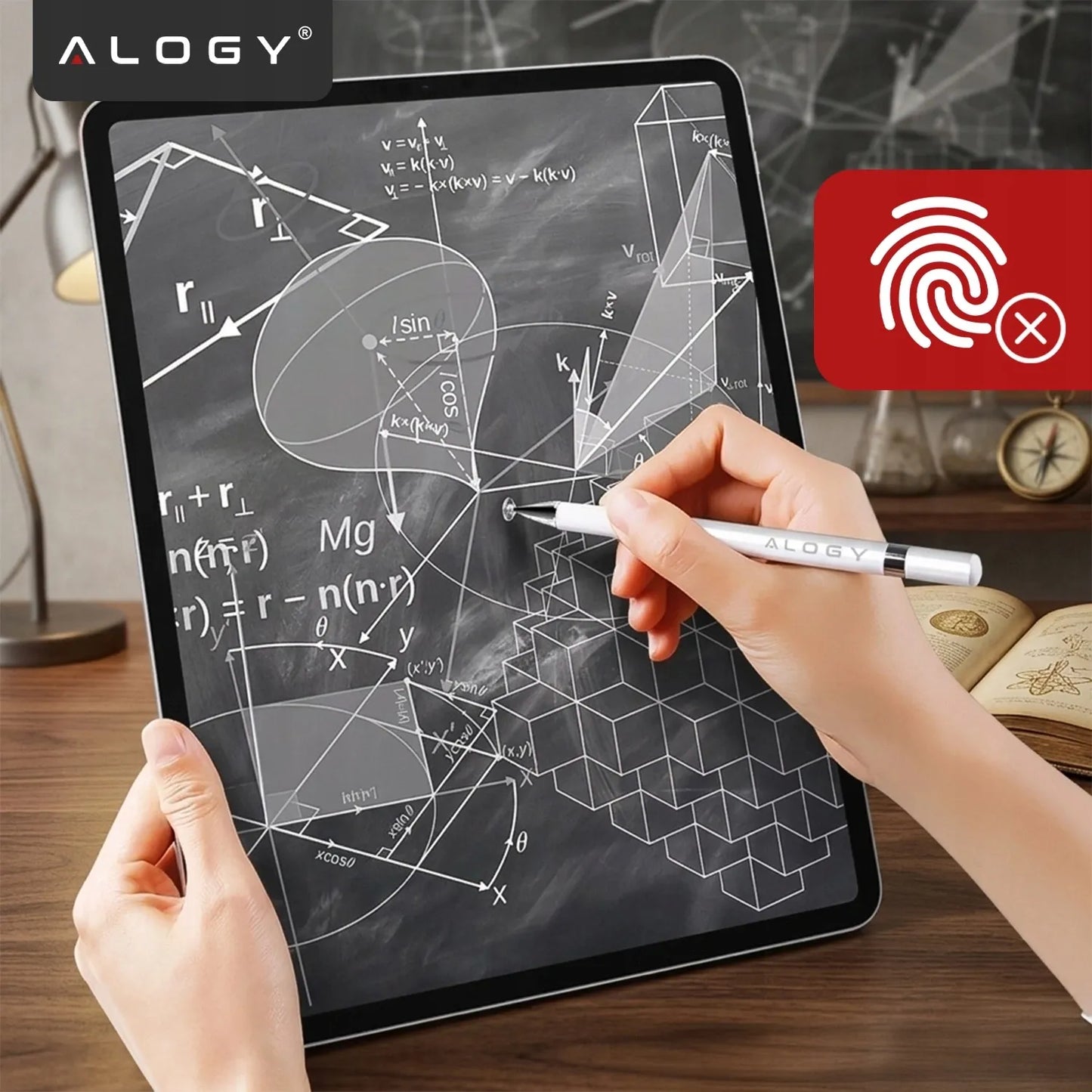 Alogy tikslus talpinis jutiklinis rašiklis telefonui ir planšetei su tušinuku