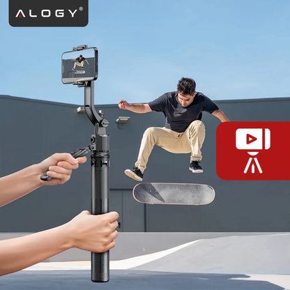 Alogy TrackPod trikojis telefonui ir fotoaparatui 163 cm su veido sekimo funkcija ir nuotolinio valdymo pultu