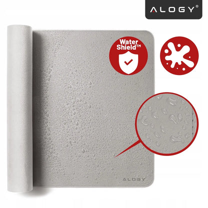 „Alogy WorkMat™“ darbo stalo kilimėlis 90x45 cm, neslystantis, iš PU dirbtinės odos