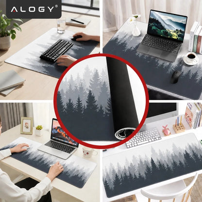 Apsauginis stalo kilimėlis 80x40 pelytei ir klaviatūrai žaidimams
