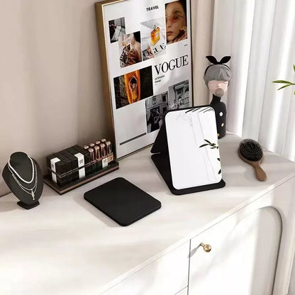 Apšviečiamas LED kosmetinis veidrodėlis, sulankstomas, liečiamas, USB