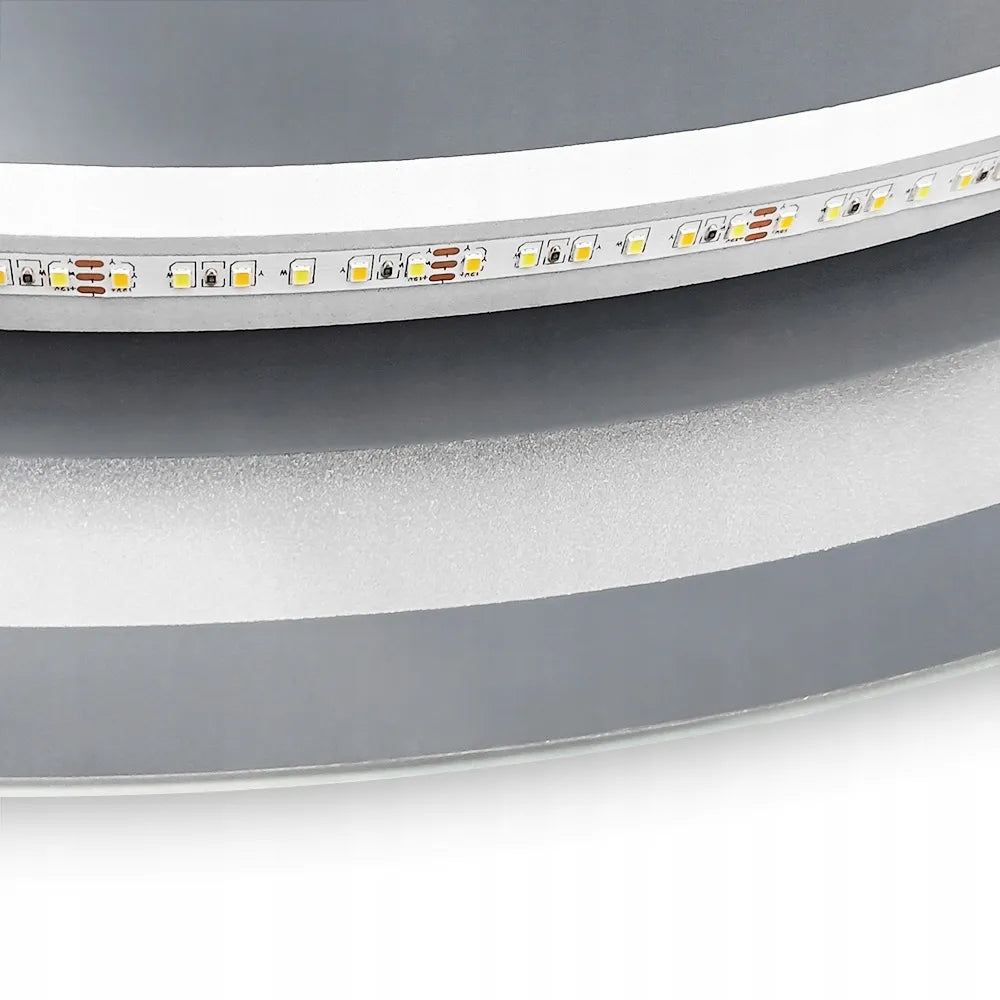 Apvalus vonios veidrodis Tutumi BAS su LED apšvietimu, 90 cm, jutiklinis su rasojimo prevencija