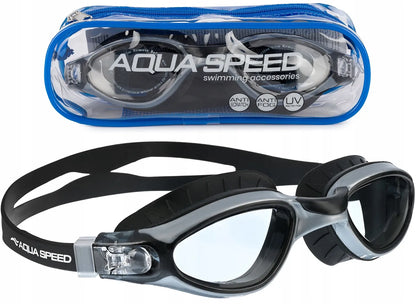 AQUA SPEED plaukimo akiniai baseinui ANTI FOG UV 26