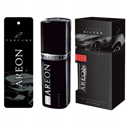Areon Black Silver 50 ml – kvepalai automobiliui