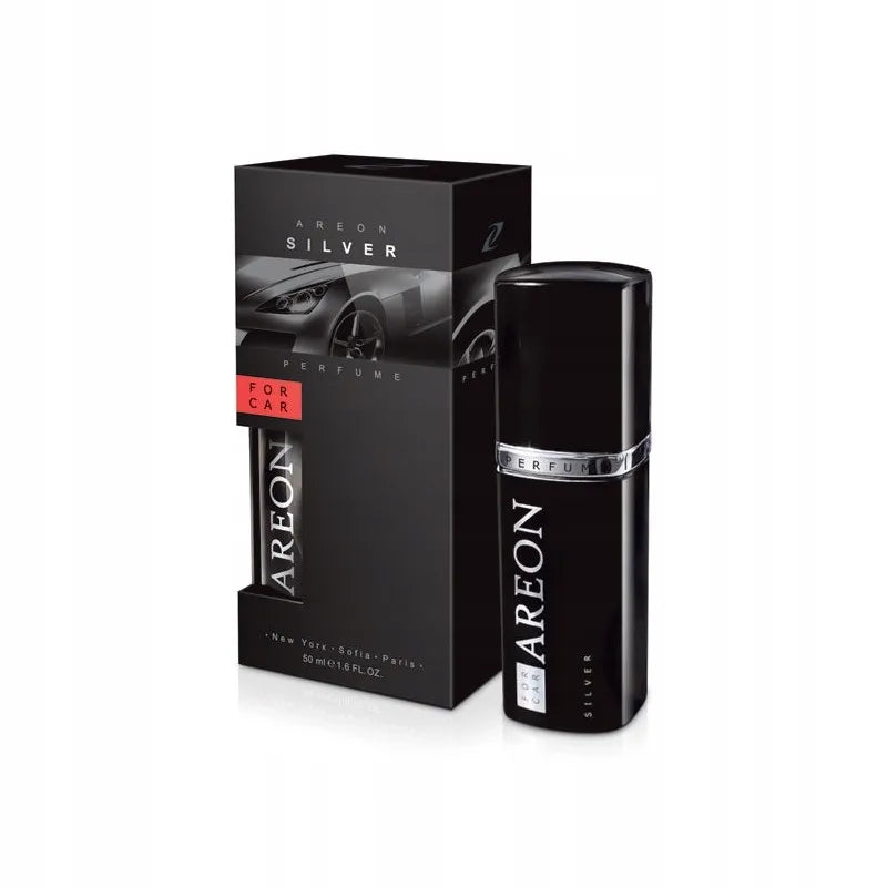 Areon Black Silver 50 ml – kvepalai automobiliui