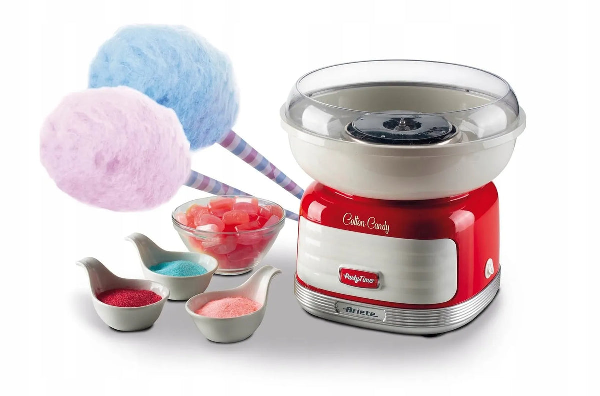 Ariete 2973/00 „Cotton Candy“ cukraus vatos aparatas, 500 W, raudonas