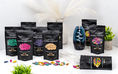 Aromaholik kvapų degiklis krioklys smilkalams XL + dovanos
