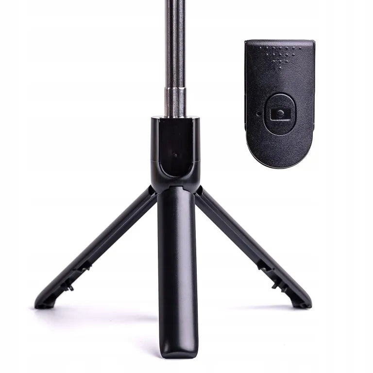 Asmenukių lazda-trikojis telefonui su „Bluetooth“ pulteliu