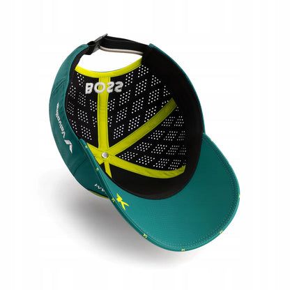 Aston Martin F1 Fernando Alonso 14 Driver Cap 2025 kepurė, žalia