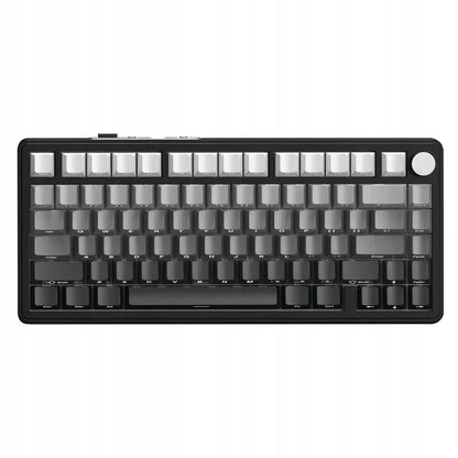 Attack Shark X85 mechaninė klaviatūra 75% RGB/tri-mode/White jade switch