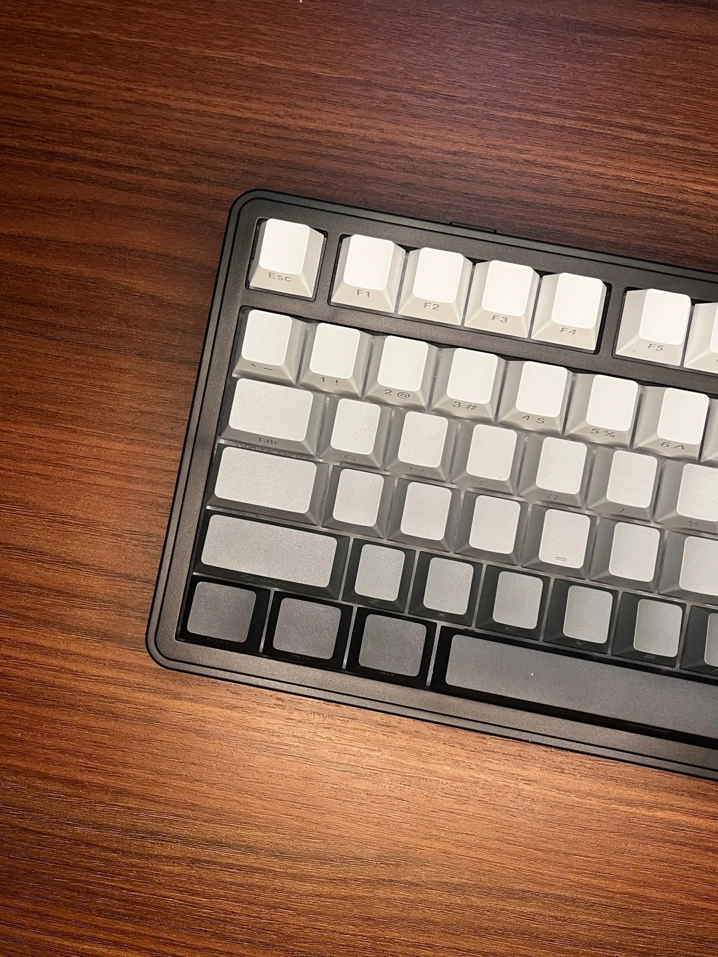 Attack Shark X85 mechaninė klaviatūra 75% RGB/tri-mode/White jade switch