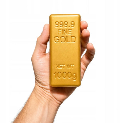 Auksinis luitas „Squishy Gold“ – minkštas antistresinis sensorinis gniuždomas žaislas
