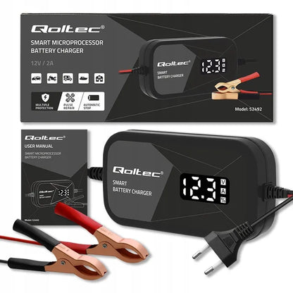 AUTOMATINIS AUTOMOBILINIS ĮKROVIKLIS SU REGENERACIJOS FUNKCIJA 12V AGM GEL