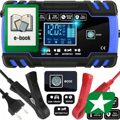 Automatinis įkroviklis su remonto funkcija 12V 24V