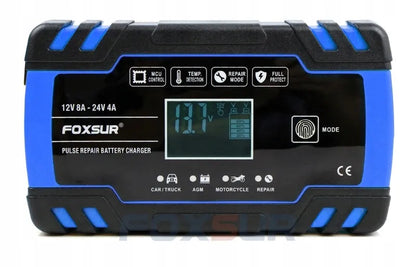 Automatinis įkroviklis su remonto funkcija 12V 24V