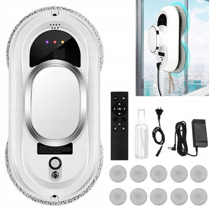 Automatinis langų ir veidrodžių valymo robotas JYIPure + 10 šluosčių XXL rinkinys
