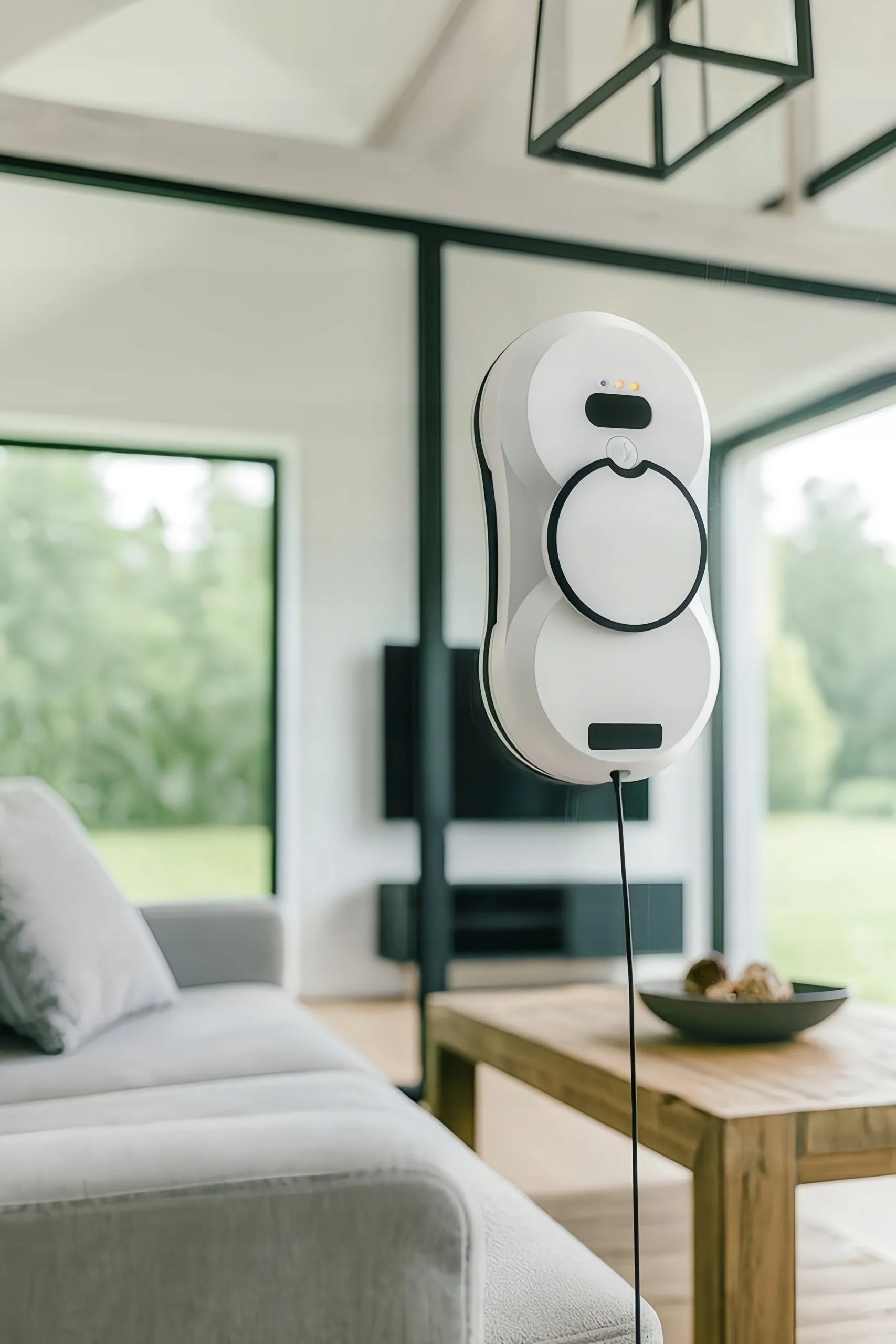 Automatinis langų valymo robotas JYIPure su purkštuvu + 10 šluosčių XXL rinkinys