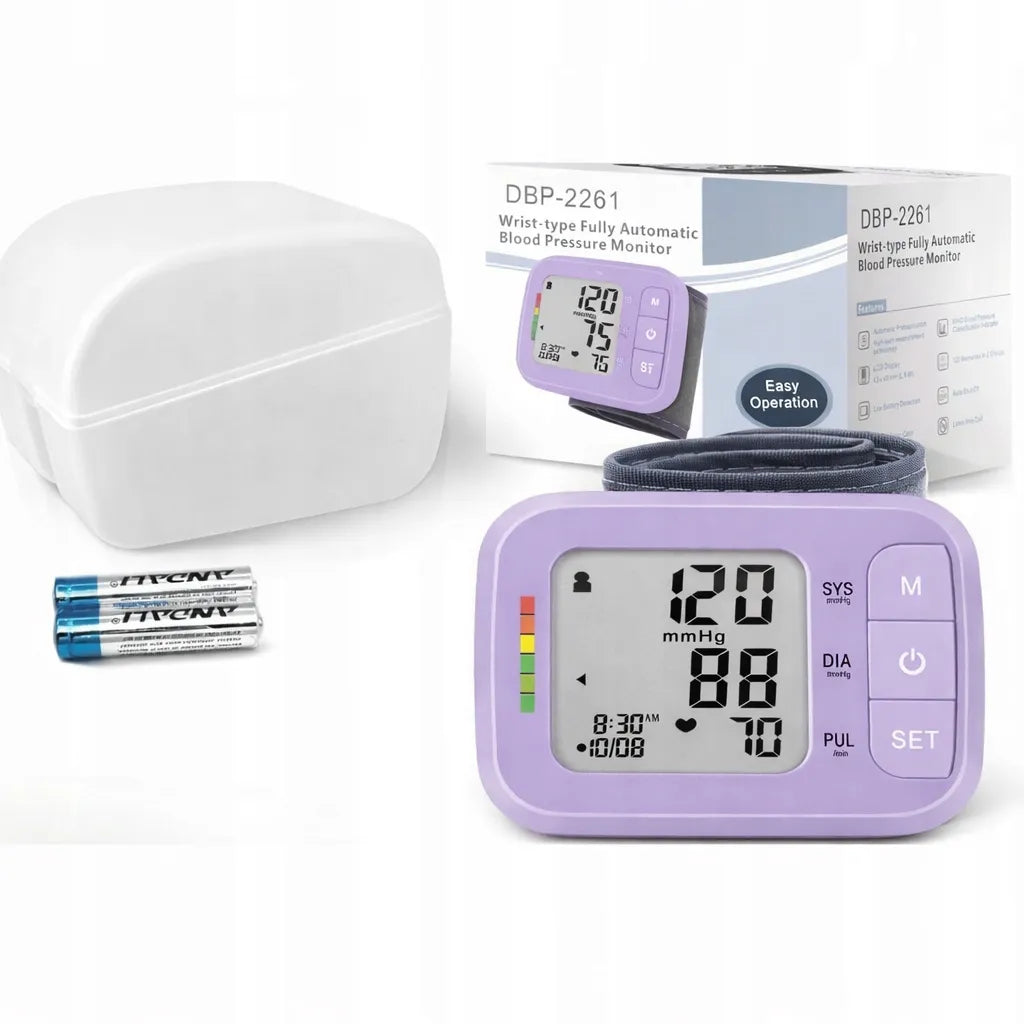 Automatinis riešinis kraujospūdžio matuoklis DBP-2261 su LCD ekranu