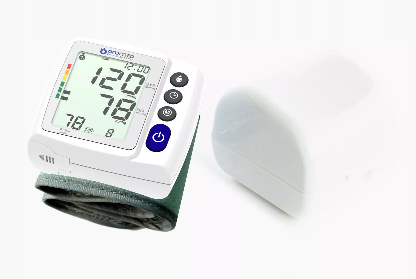 Automatinis riešinis kraujospūdžio matuoklis ORO-SM3 Comfort su dėklu ir aritmijos aptikimo funkcija