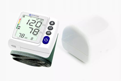 Automatinis riešinis kraujospūdžio matuoklis ORO-SM3 Comfort su dėklu ir aritmijos aptikimo funkcija
