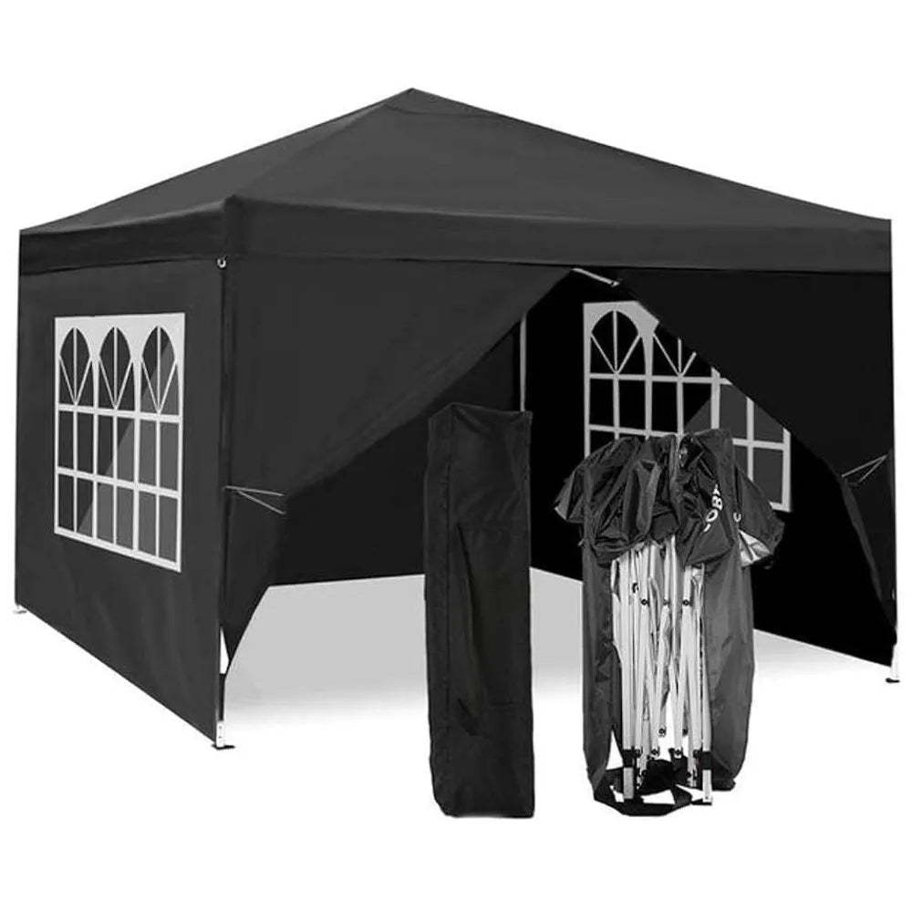 Automatinis sodo paviljonas prekybinė palapinė 3x3 m ekspres 4 sienos