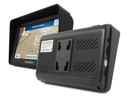 Automobilinė GPS navigacija GOMEDIA 5010, 5 colių, iGO, Europos ir Lenkijos žemėlapiai, 16 GB, autobusams ir sunkvežimiams