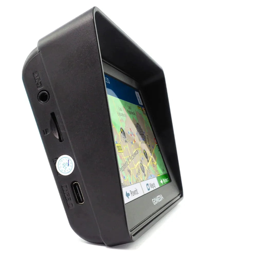 Automobilinė GPS navigacija GOMEDIA 5010, 5 colių, iGO, Europos ir Lenkijos žemėlapiai, 16 GB, autobusams ir sunkvežimiams
