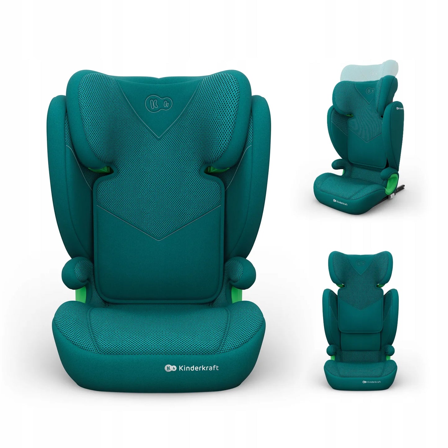 Automobilinė kėdutė 100-150 cm 15-36 kg i-Size ISOFIX Kinderkraft JUNIOR FIX