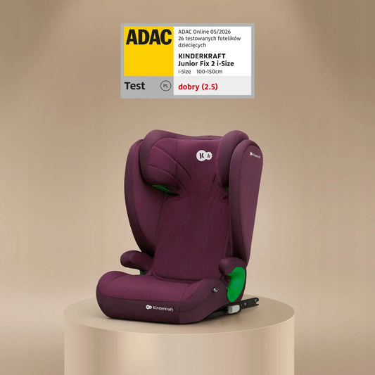 Automobilinė kėdutė 100-150cm 15-36kg i-Size ISOFIX Kinderkraft JUNIOR FIX 2