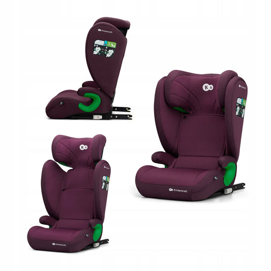 Automobilinė kėdutė 100-150cm 15-36kg i-Size ISOFIX Kinderkraft JUNIOR FIX