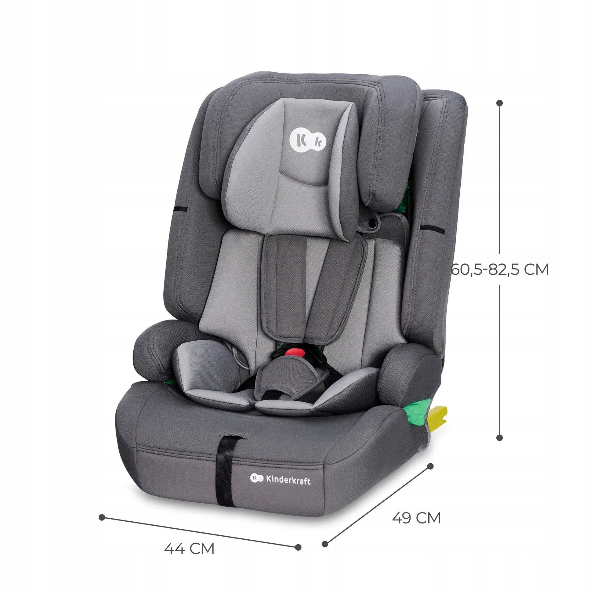 Automobilinė kėdutė 76-150 cm 9-36 kg i-Size ISOFIX Kinderkraft SAFETY FIX 2
