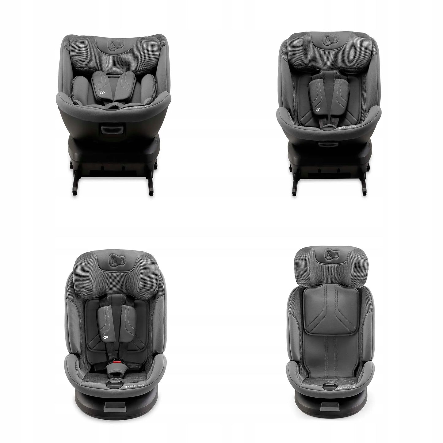 Automobilinė kėdutė besisukanti 40-150 cm 0-36 kg ISOFIX Kinderkraft XPEDITION 3