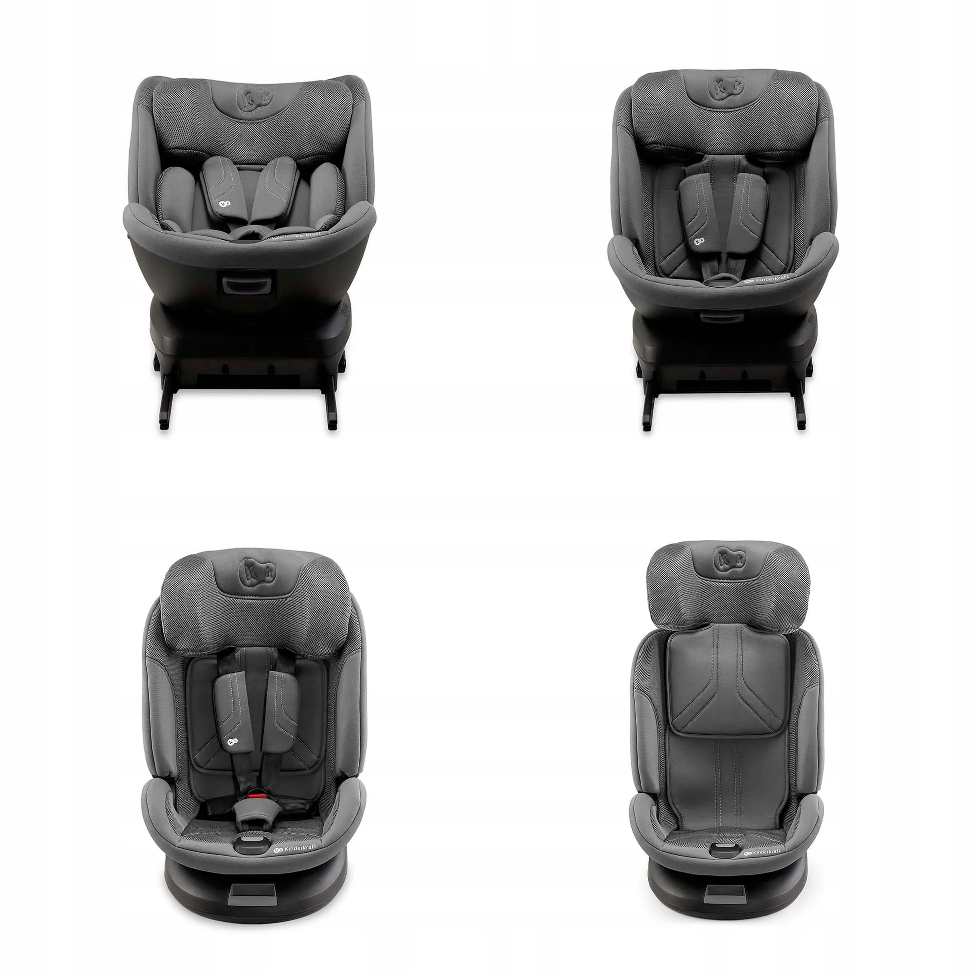 Automobilinė kėdutė besisukanti 40-150 cm 0-36 kg ISOFIX Kinderkraft XPEDITION 3