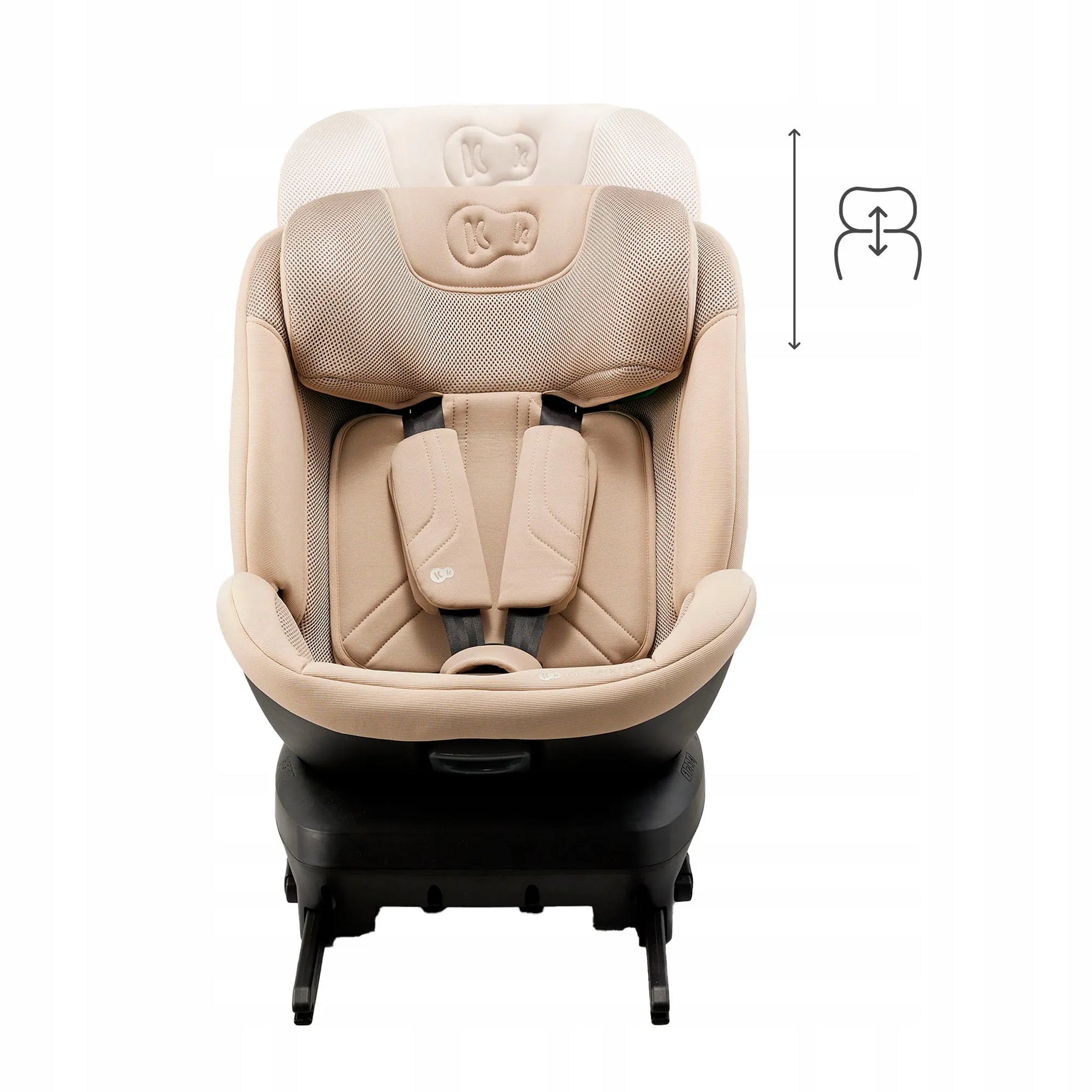 Automobilinė kėdutė Kinderkraft XPEDITION 3, besisukanti 360°, 40-150 cm, 0-36 kg, ISOFIX