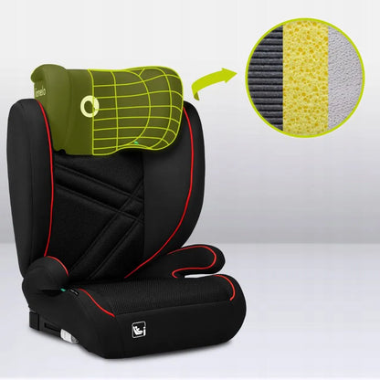 Automobilinė kėdutė LIONELO LO HUGO su pagrindu CE ISOFIX i-Size 100-150 cm