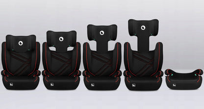 Automobilinė kėdutė LIONELO LO HUGO su pagrindu CE ISOFIX i-Size 100-150 cm