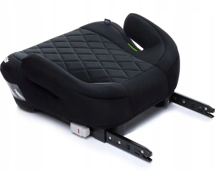 Automobilinė kėdutė-paaukštinimas 4BABY Hi-Fix Black i-Size su ISOFIX