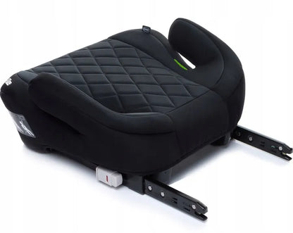 Automobilinė kėdutė-paaukštinimas 4BABY Hi-Fix Black i-Size su ISOFIX