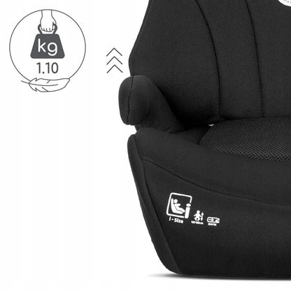 Automobilinė kėdutė-paaukštinimas Lorelli Pyxis, i-Size 125–150 cm, ISOFIX, 2-in-1