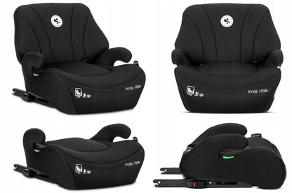 Automobilinė kėdutė-paaukštinimas Lorelli Pyxis, i-Size 125–150 cm, ISOFIX, 2-in-1