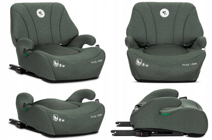 Automobilinė kėdutė-paaukštinimas Lorelli Pyxis, i-Size 125-150 cm, ISOFIX, 2in1