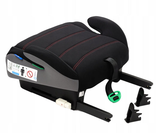 Automobilinė kėdutė-paaukštinimas Sparco SK100I, ISOFIX, I-Size, juoda