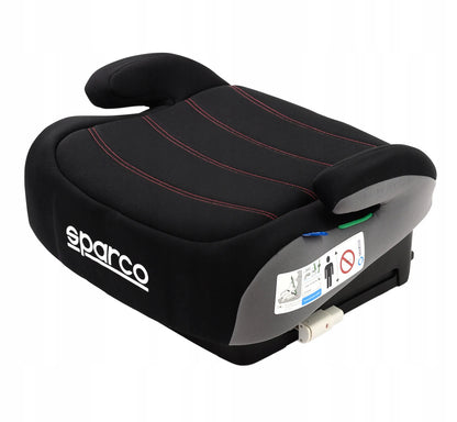 Automobilinė kėdutė-paaukštinimas Sparco SK100I, ISOFIX, I-Size, juoda