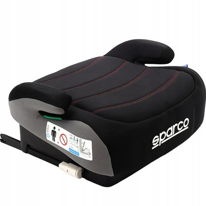 Automobilinė kėdutė-paaukštinimas Sparco SK100I, ISOFIX, I-Size, juoda