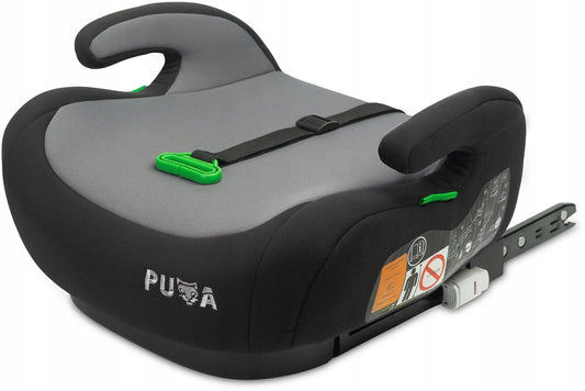 Automobilinė kėdutė Puma ISOFIX juoda, i-Size, vaikams 125-150 cm