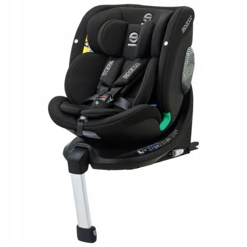 Automobilinė kėdutė SPARCO SK7000i besisukanti juoda 40-150 cm