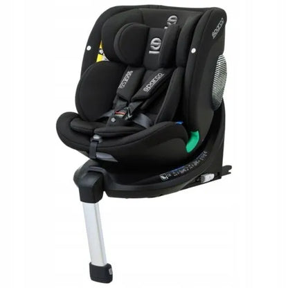 Automobilinė kėdutė SPARCO SK7000i besisukanti juoda 40-150 cm