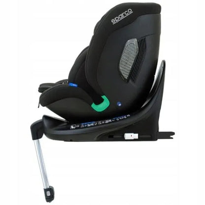 Automobilinė kėdutė SPARCO SK7000i besisukanti juoda 40-150 cm