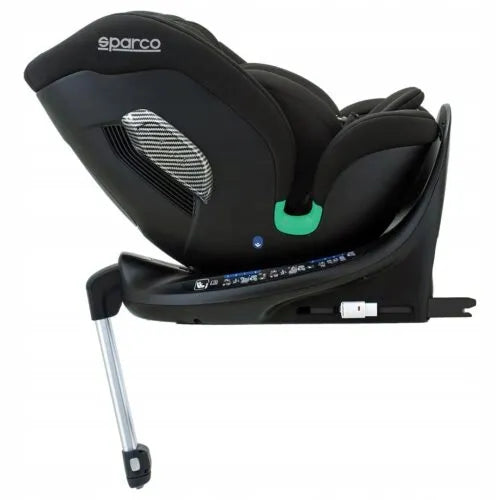 Automobilinė kėdutė SPARCO SK7000i besisukanti juoda 40-150 cm